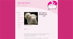 Desktop Screenshot of beaubichons.co.uk
